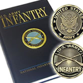 Infantry Coins and Books